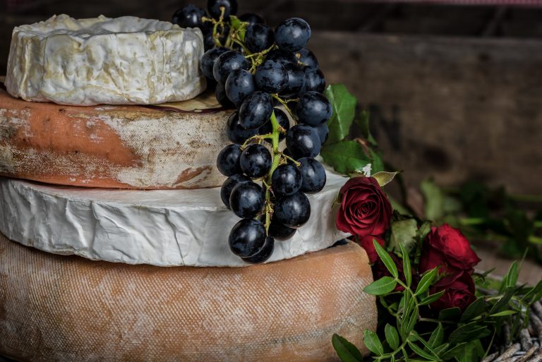 Beautiful gourmet cheese